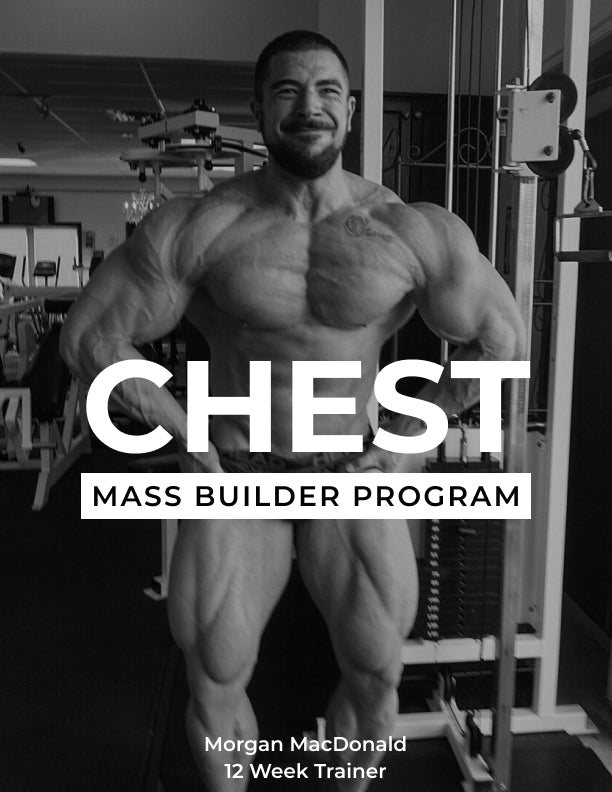 Chest Mass Builder Program Morganmac Nutrition Chest mass builder program morganmac nutrition